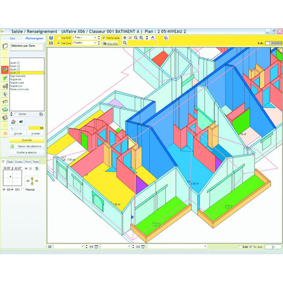 Logiciel de métré par saisie graphique 2D/3D | WinQUANT Q4