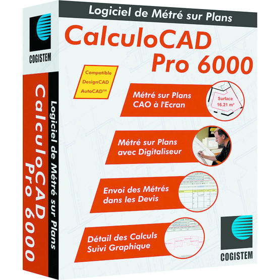 Logiciel de métré sur plans à l&#039;écran ou sur papier | Calculocad Pro 6000