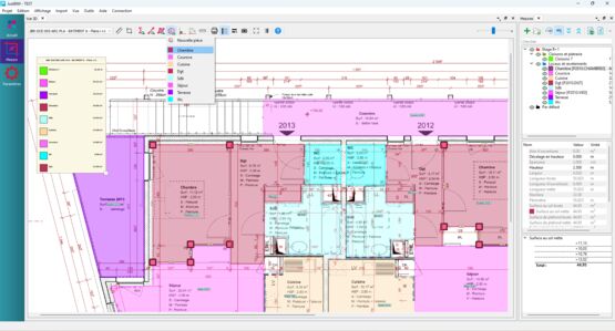 Logiciel de métrés et de chiffrage sur plans 2D et maquettes BIM | JustBIM MAX - produit présenté par SOC INFORMATIQUE