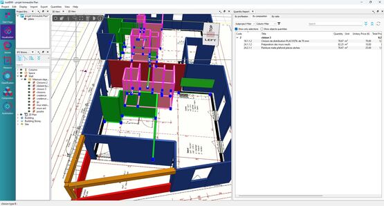  Logiciel de métrés et de chiffrage sur plans 2D et maquettes BIM | JustBIM MAX - Logiciel BIM