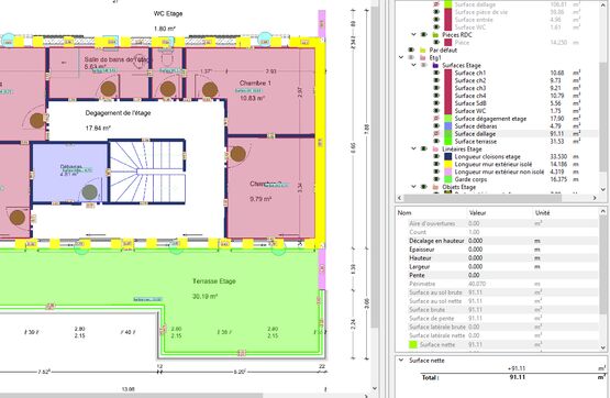 Logiciel de rédaction CCTP et de métrés sur maquette 2D | Pack Essentiel - produit présenté par SOC INFORMATIQUE