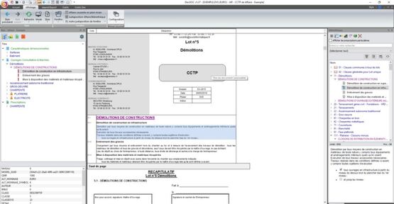  Logiciel de rédaction CCTP et DPGF | DeviSOC CCTP - Logiciel de pièces écrites, métré et chiffrage