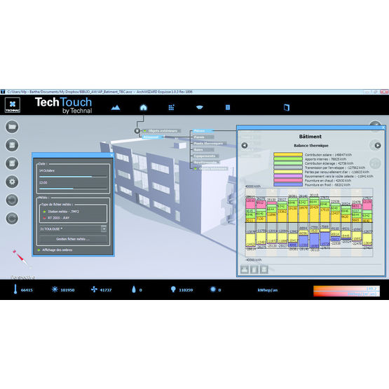 Logiciel de simulation énergétique des projets architecturaux | Techtouch