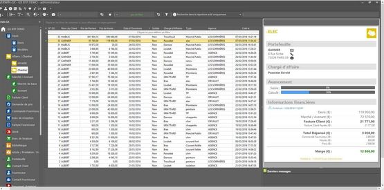 Logiciel de suivi de chantier | EVERWIN GX-BTP  - produit présenté par EVERWIN
