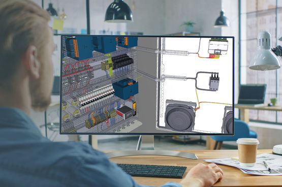 Logiciel pour implantation d'armoires électriques | SEE Electrical 3D Panel+ IGE+XAP