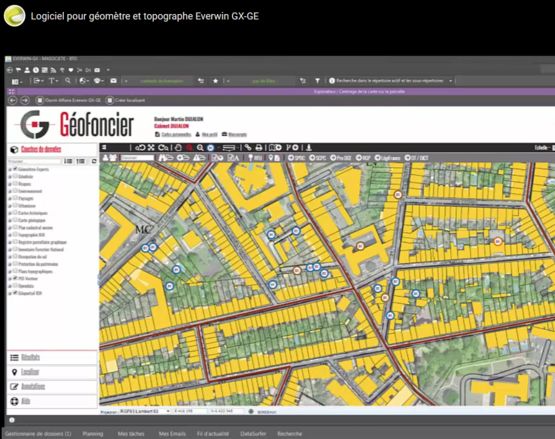 Logiciel pour la gestion d’affaires des géomètres et des topographes | EVERWIN GX-GE - produit présenté par EVERWIN