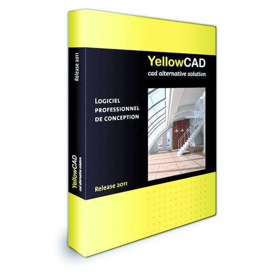 Logiciel pour réalisation et modification de plans en 2D et 3D | YellowCad Standard 2011