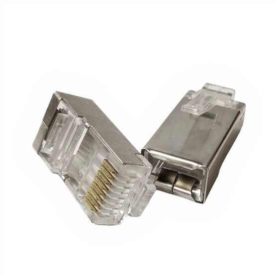 Lot de 50 cosses RJ45 Catégorie 6 blindé traversant | TLRJ45TB
