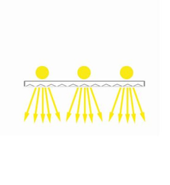 Luminaire LED à poser Optical Panel LED | PANEL3BL295X1195PR - NÉON FRANCE