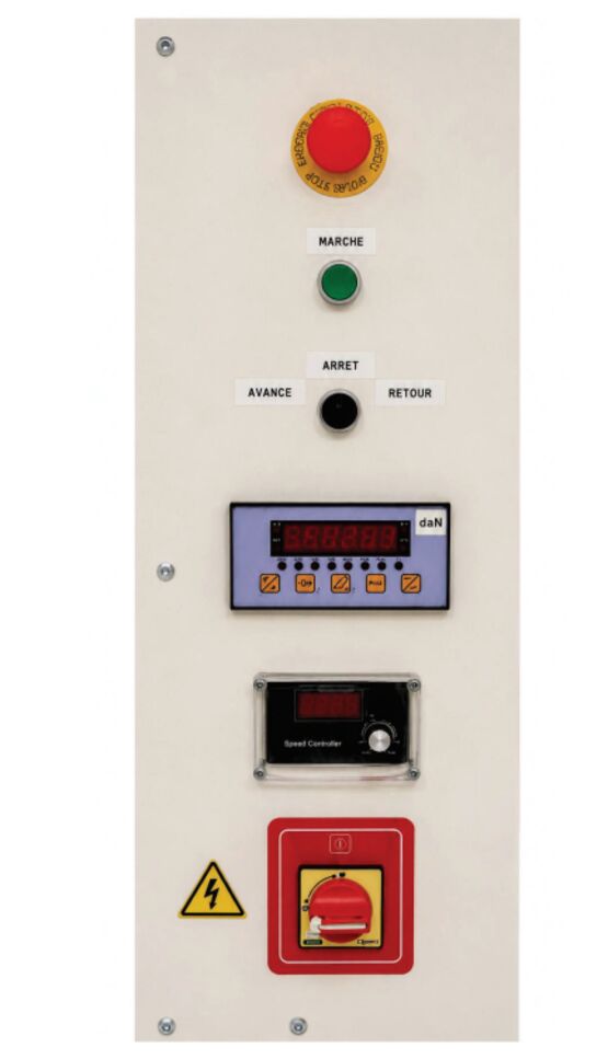 Machine d’essai de rupture | ROM-00 pour assemblages soudés PVC - produit présenté par BEWAP
