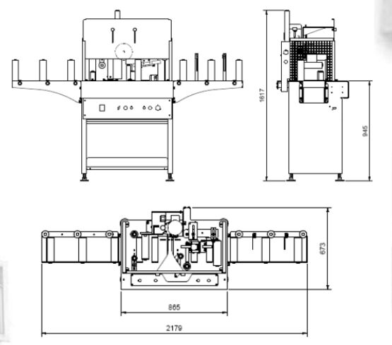  Machine d’insertion et de coupe de joints | AJB-6000 (200) pour profils bois et métal - BEWAP