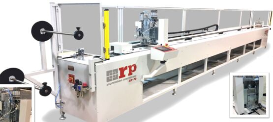  Machine d’insertion et de sertissage de joints | AF-70 pour profils aluminium - BEWAP
