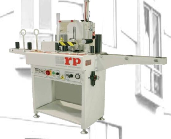 Machine de pose de joints | AJB-6000 MC pour profilés bois et métalliques