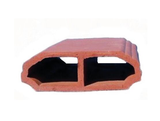  Main courante et socle de balustres en terre cuite | Éléments de finition pour balustrades - TERRES CUITES D'OCCITANIE