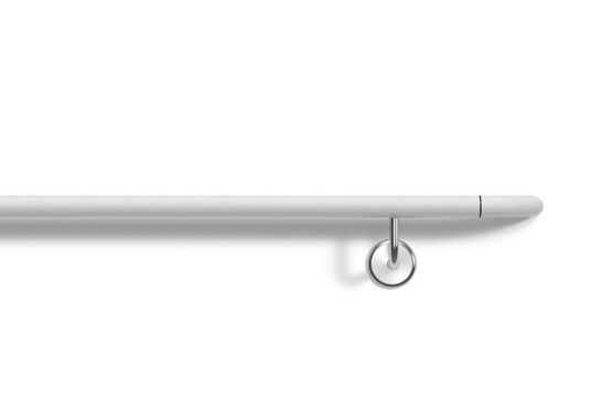  Main-courante tubulaire 38mm sans PVC | HR0-6N Acrovyn PVC-Free - Main courante