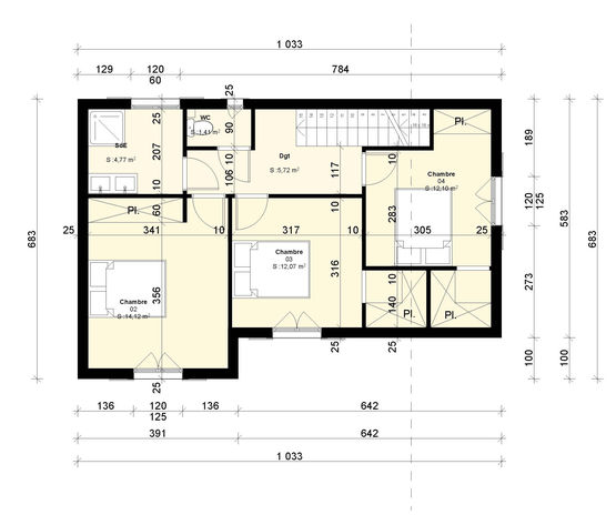  Maison millennials VAR T5 de 126 m² pour famille | BATI-FABLAB - Logements préfabriqués