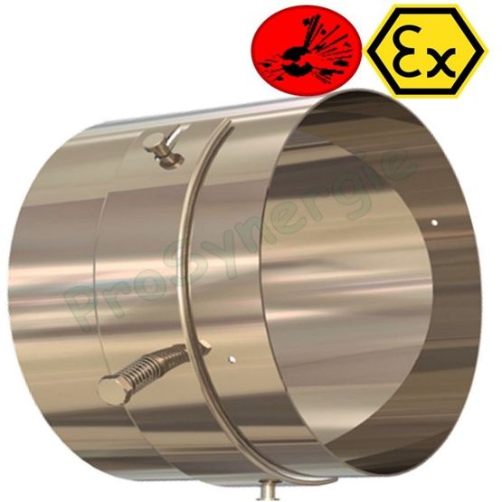 Manchette anti-déflagration acier inox brillant M | SPX – TIGERHOLM 