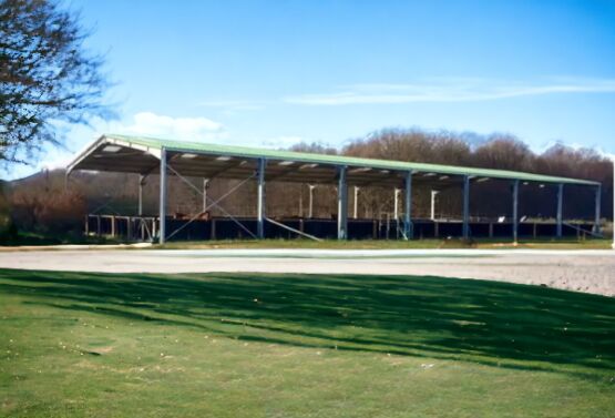  Manège équestre en kit acier - 20,6x42x5m - Autres constructions modulaires préfabriqués