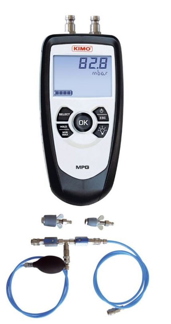 Manomètre spécial étanchéité réseau de gaz | MPG  - KIMO