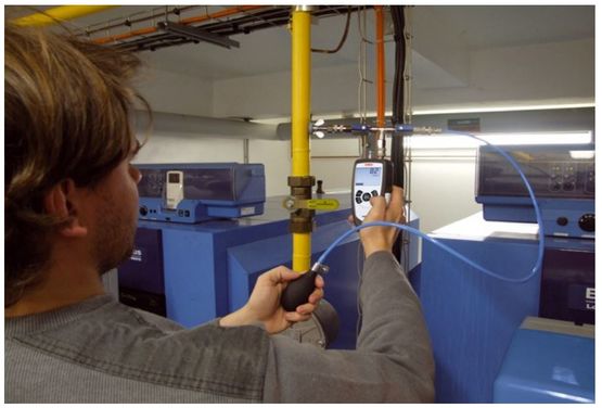  Manomètre spécial étanchéité réseau de gaz | MPG  - Appareils de contrôle, mesure et inspection