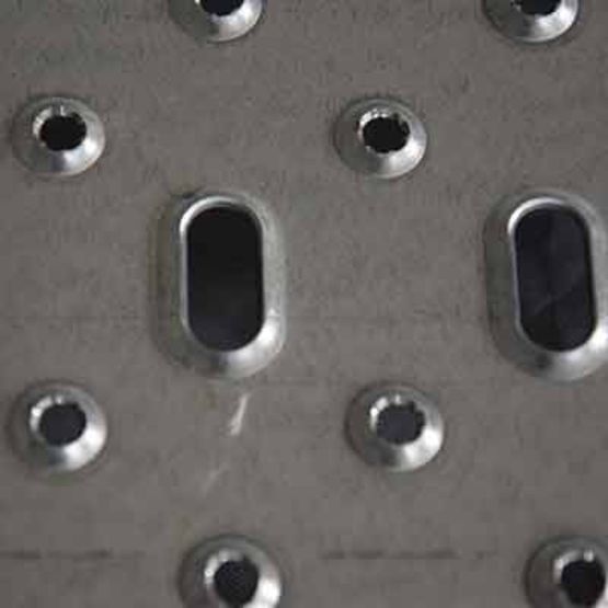  Marche d&#039;escalier en tôle d&#039;acier perforée | Marche Armandie - Escalier en métal