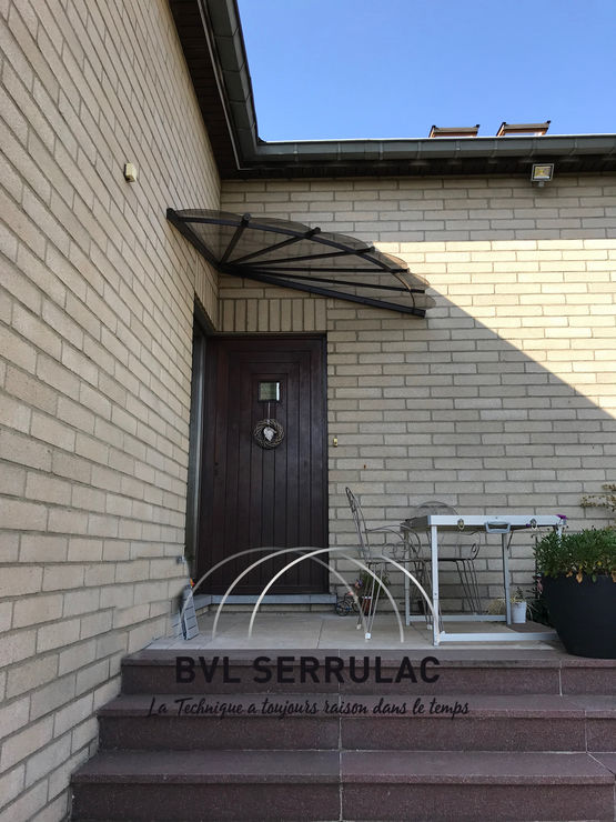  Marquise d&#039;angle en aluminium | Laura - Marquises et auvents