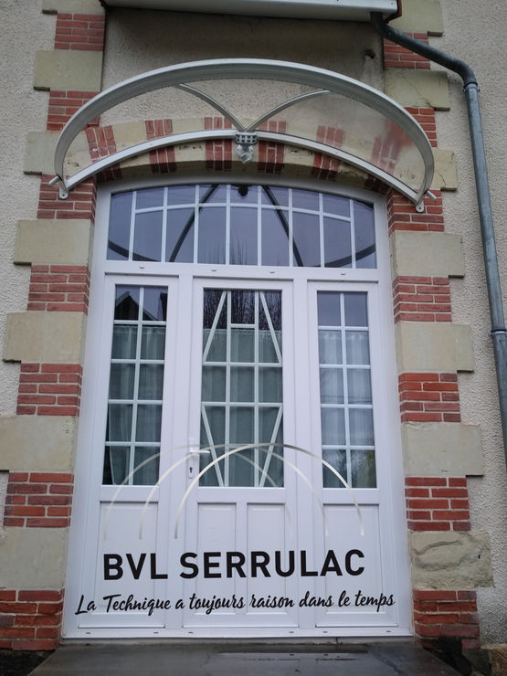  Marquise semi-circulaire en aluminium | Eclipse - BVL SERRULAC