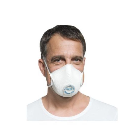Masque à usage unique anti-poussières FFP3 NR D avec soupape Ventex®  - produit présenté par MOLDEX METRIC