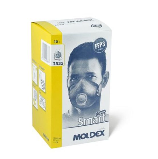  Masque anti-poussières FFP3 NR (non réutilisable) D avec soupape Ventex® - MOLDEX METRIC