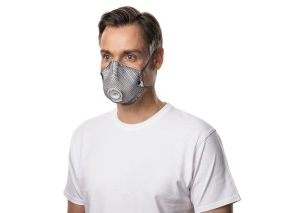  Masque anti-poussières FFP3 NR (non réutilisable) D avec soupape Ventex® - Masques et équipements de protection respiratoire