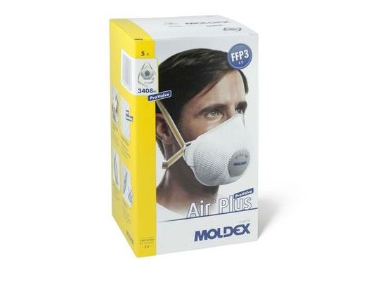  Masque de protection respiratoire réutilisable FFP3 R D avec ProValve  - MOLDEX METRIC