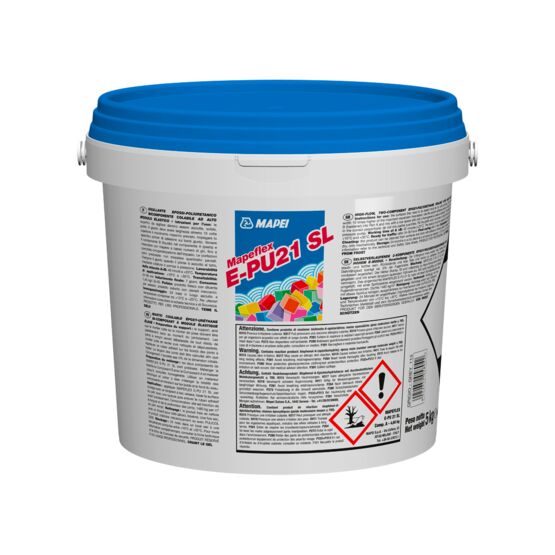 Mastic de scellement coulable époxy-polyuréthane | MAPEFLEX E-PU 21 SL haute élasticité