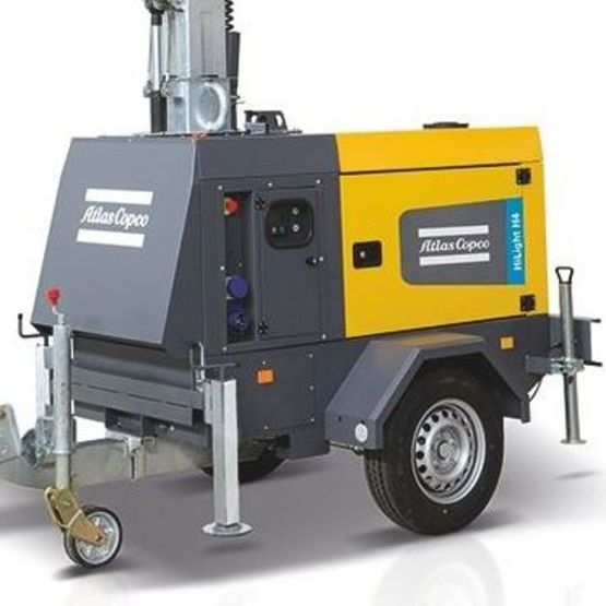 Mât d&#039;éclairage à iodure métallique | HiLight H4 - produit présenté par ATLAS COPCO FRANCE SAS-DIVISION POWER TECHNIQUE