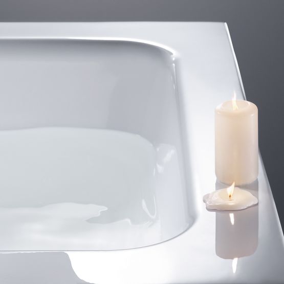 Matériau pour salles de bain en acier titane émaillé | Glasierter Titan-Stahl_Glazed Titanium-Steel