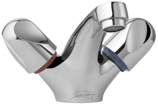 Mélangeur lavabo Jacob Delafon avec flexibles d'alimentation haute résistance | GALEO CD - JACOB DELAFON