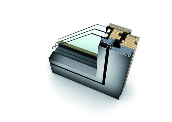  Menuiserie mixte à âme en bois pressé | HF410 - INTERNORM