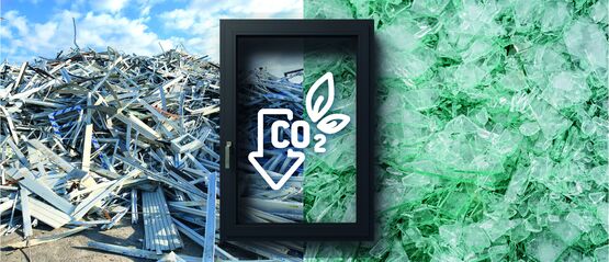  Menuiserie PVC à profilés et vitrage en matériaux recyclés | Veka Recycle Oraé - VEKA