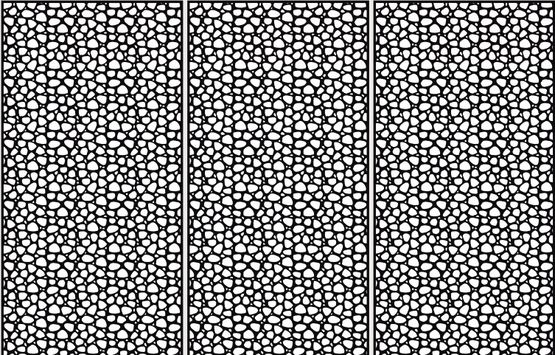  Métal perforé décoratif - Décor Siliceuse | Rythmic ALVIO - Tôle métallique décorative