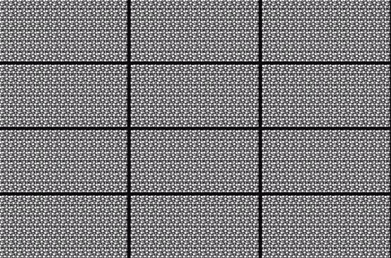  Métal perforé décoratif | Rythmic CALINDA - Tôle métallique décorative