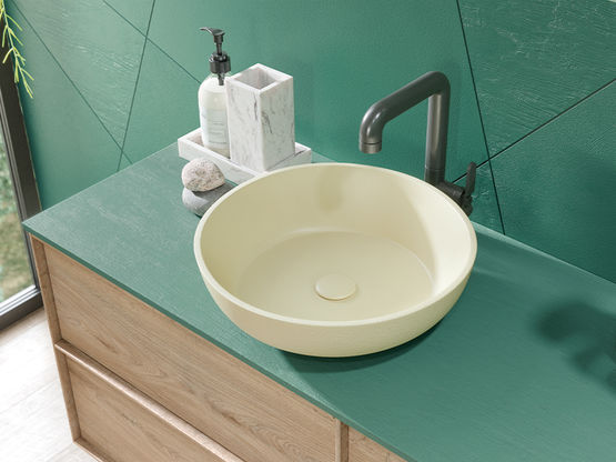 Meuble à lavabo intégré pour salle de bain | URBAN - produit présenté par ACQUABELLA