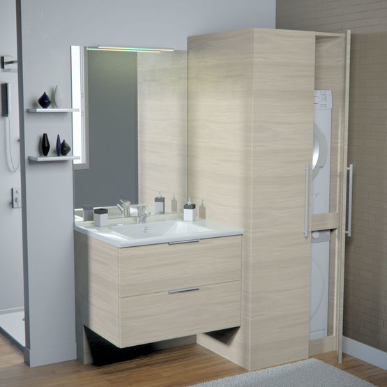Dafnedesign Com Meuble A Linge Porte Machine A Laver Et Porte