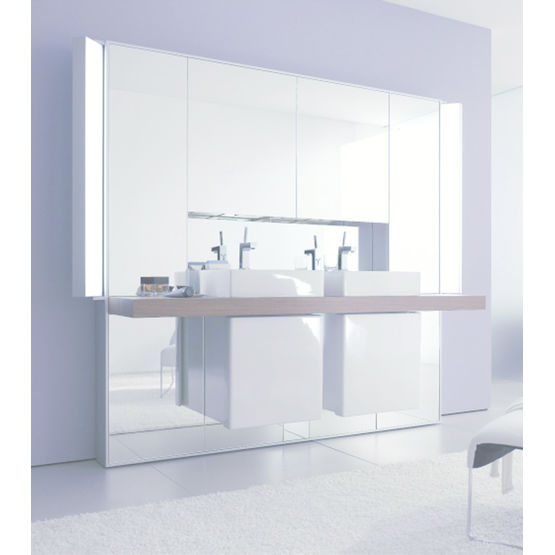 Meuble de salle de bains à façade miroir | Mirrorwall