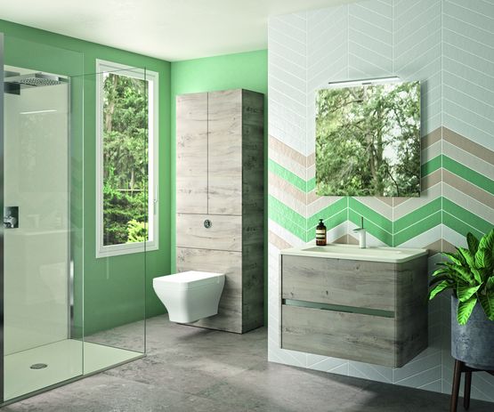 Meuble pour WC suspendu | Ambiance Bain - Habillage de bâti support