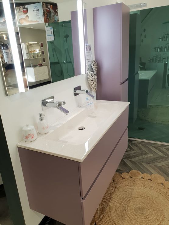Meuble vasque Ambiance Bain | Ketty - Meuble vasque pour salle de bain