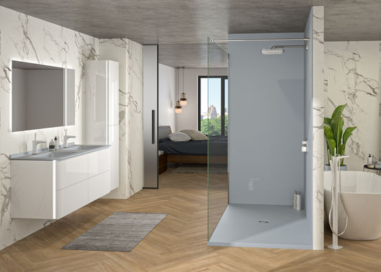 Meuble vasque salle de bains Ambiance Bain | Saxo - produit présenté par AMBIANCE BAIN