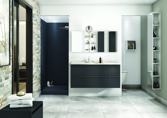 Meubles vasque salle de bains Ambiance Bain | Akido  - produit présenté par AMBIANCE BAIN