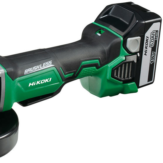 Meuleuse diamètre 125 mm - 18 V 5.0 Ah Li-ion | G18DBBALWQZ - produit présenté par HIKOKI POWER TOOLS FRANCE SAS