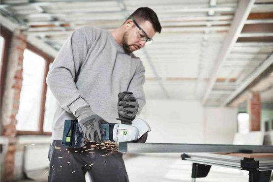  Meuleuses d&#039;angle sans fil pour travaux de ponçage et d’ébarbage | AGC 18-125 Li 5,2 EB-Plus - Meuleuse Professionnelle