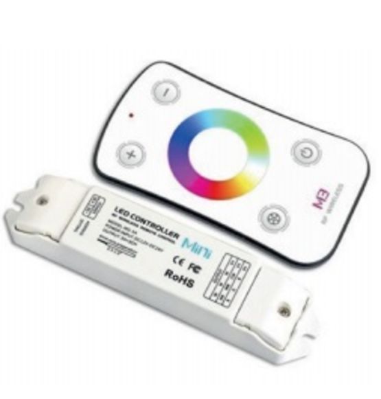 Mini-contrôleur Led + télécommande pour Led RGB | FLRF03300001