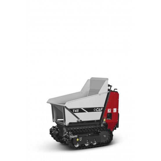  Mini dumper chenille CU 450 Kg pour terrassement et autres usages | TRAKER T45.1.1 - FRANCE COMPACT